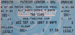 9/19/2007 Fairfax, Virginia (Unused, Rescheduled 5/9/2008)