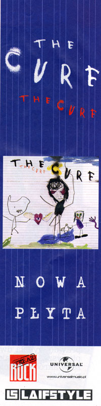 The Cure Album Advert - Poland