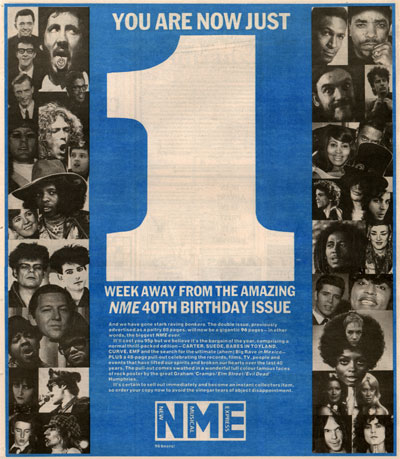 NME Birthday Issue
