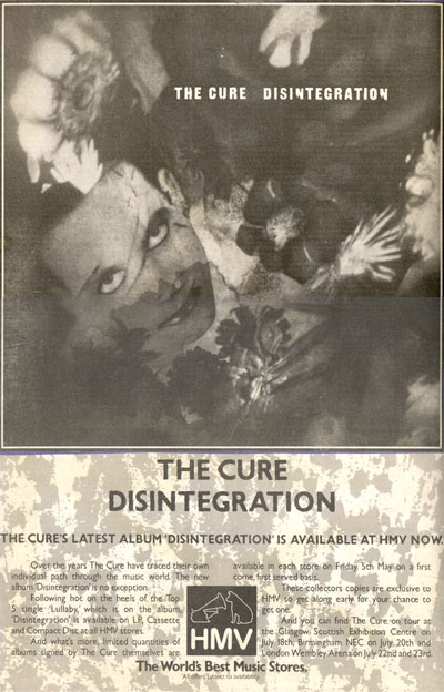 Disintegration - HMV