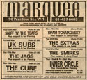 3/18/1979 London, England - The Marquee