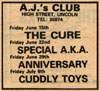 6/15/1979 Lincoln, England - AJ's Club #2