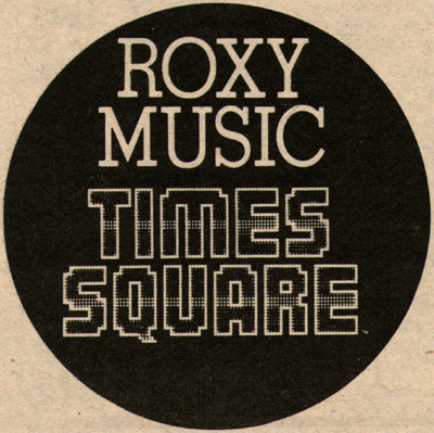 Times Square #3 (Roxy Music)
