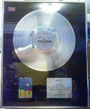 Boys Don't Cry Platinum (UK, Presented To Michael Dempsey)