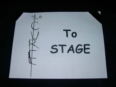 Dream Tour - To Stage Sign