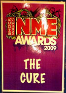 NME Awards - The Cure Sign