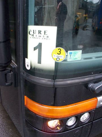 4 Tour - Bus Sign #1