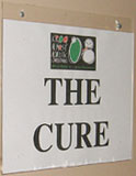 Almost Acoustic Christmas - The Cure Dressing Room Sign