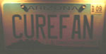 1/1/2000 Car License Tag - Arizona (CUREFAN)