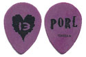 1/1/2008 Guitar Pick - Porl (Purple)