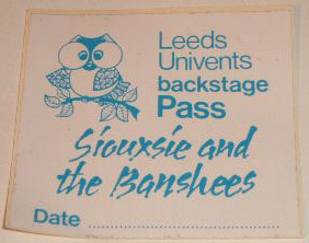 Leeds, England (Siouxsie And The Banshees With Robert)