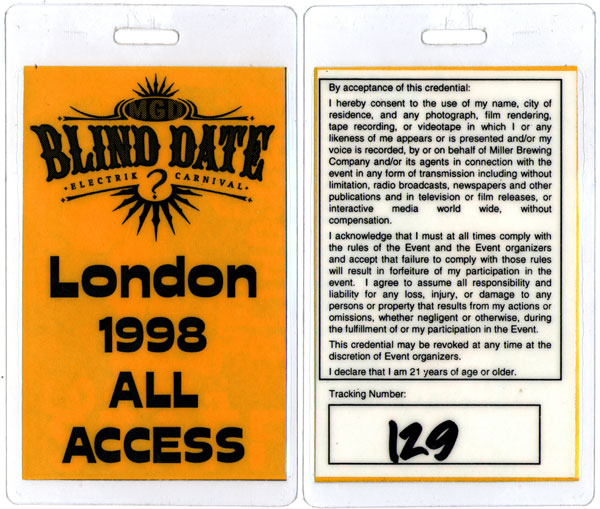 MGD Blind Date - All Access (Yellow)