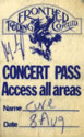 8/8/1981 Sydney, Australia (Access All Areas)