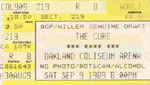 9/9/1989 Oakland, California