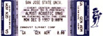 12/8/1997 San Jose, California (Unused)