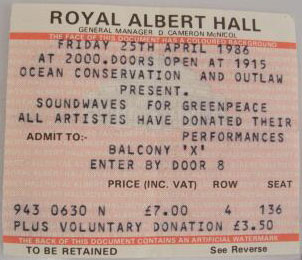 London, England - Royal Albert Hall 