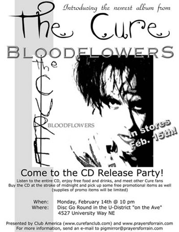 Bloodflowers Release Party #2