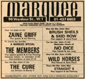 3/4/1979 London, England - The Marquee #1