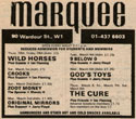 3/6/1980 London, England - The Marquee #1