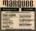 3/6/1980 London, England - The Marquee #4