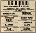 3/16/1984 The Cry  (With Simon) - London, England - The Marquee