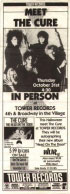 10/31/1985 Head On The Door - Tower Record In Store