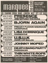 6/19/1991 Presence - London, England - The Marquee #3