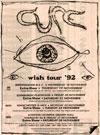 1/1/1992 Wish Tour UK - Series A #7
