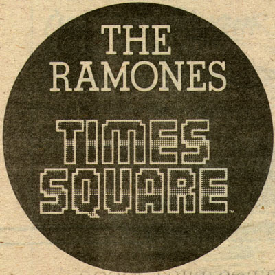Times Square #4 (The Ramones)