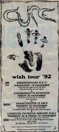 Wish Tour UK - Series D #1