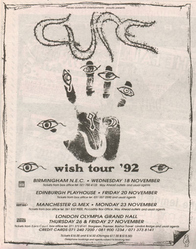 Wish Tour UK - Series D #3