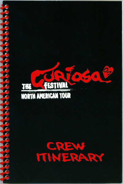 Curiosa Festival Itinerary - North America