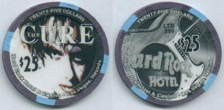 Hard Rock $25 Poker Chip