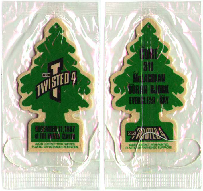 Twisted 4 Christmas Concert Air Freshener