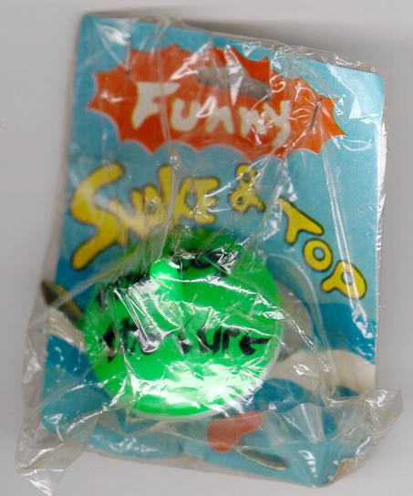 Cure Top Toy With Snake #2 - Green (Sealed)