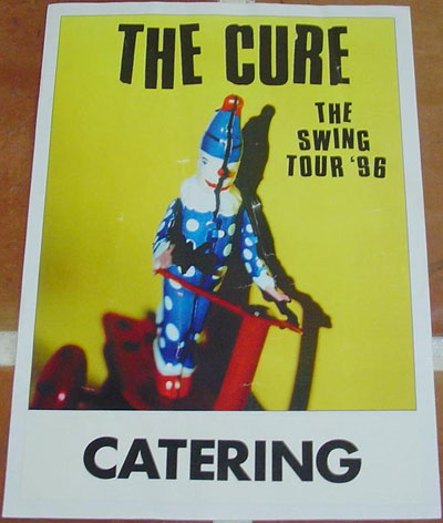 Swing Tour - Catering Sign
