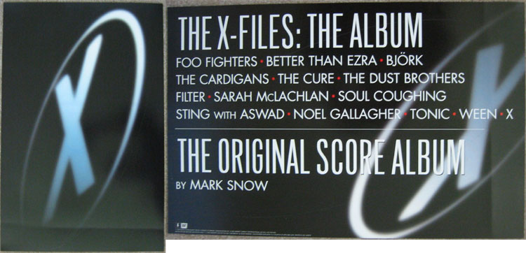 X-Files Soundtrack Album Flat