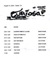 8/14/2004 Dallas, Texas - Schedule #1