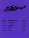 8/15/2004 Houston, Texas - Schedule