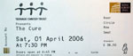 4/1/2006 London, England - Royal Albert Hall