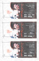4/17/2000 Hamburg, Germany (Ticket Proof Sheet)