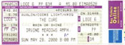 5/28/2000 Irvine, California (Unused, Different)  