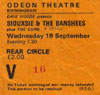 9/19/1979 Birmingham, England (Siouxsie And The Banshees w/Robert)