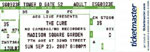 9/23/2007 New York, New York (Unused, Rescheduled 6/20/2008)