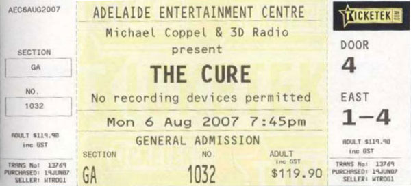 Adelaide, Australia (Unused)