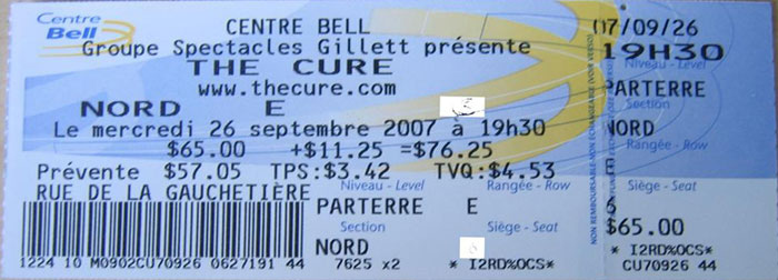 Montreal, Canada (Unused, Rescheduled 5/14/2008)