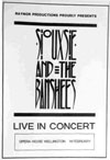 2/16/1983 Wellington, New Zealand - Siouxsie And The Banshees (With Robert)