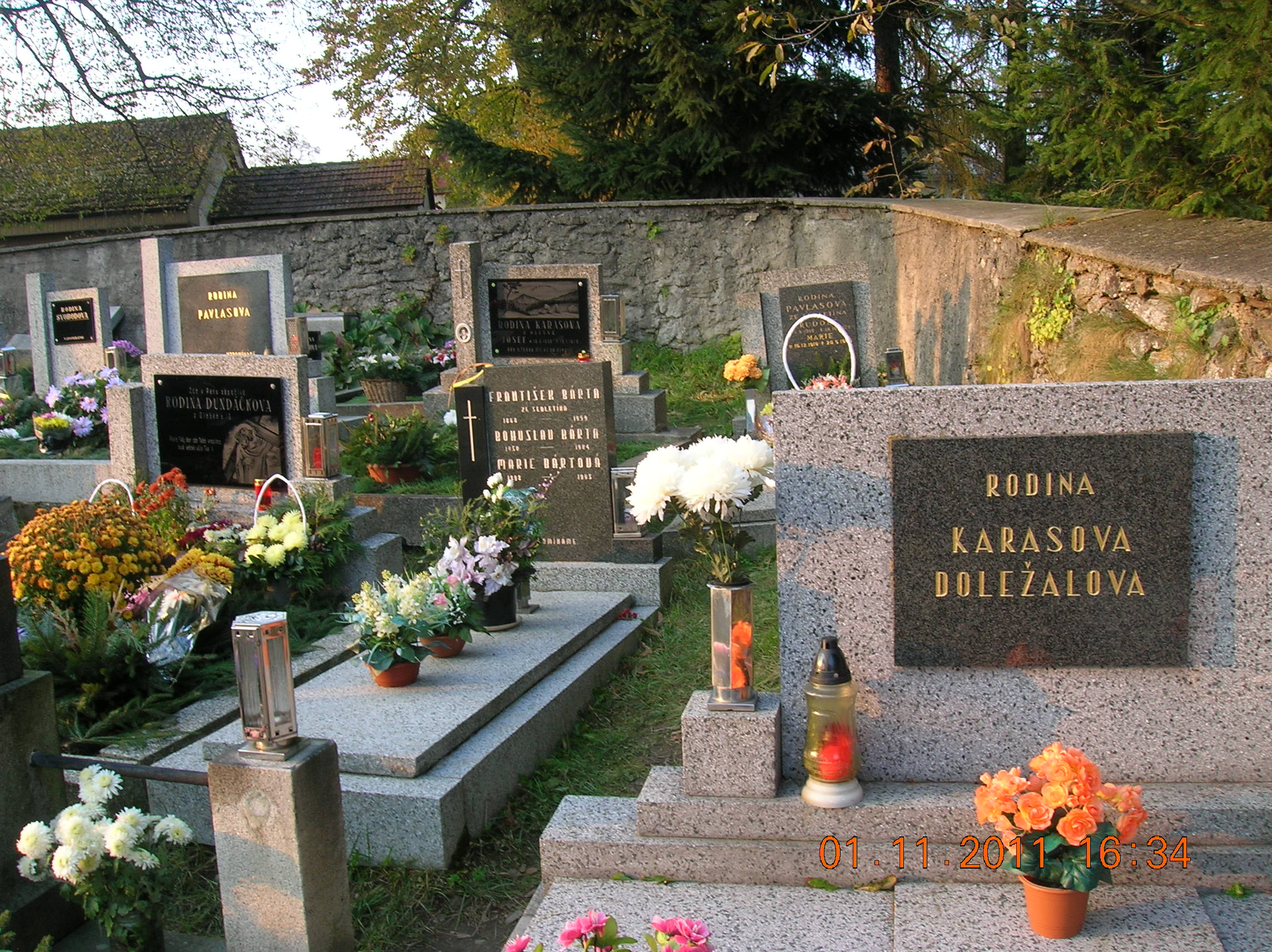 Karas Family Graves