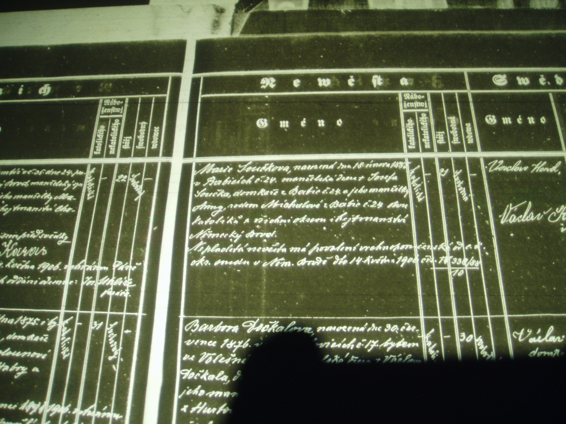 Marie Souckova and Matej Karas Jr Marriage Record